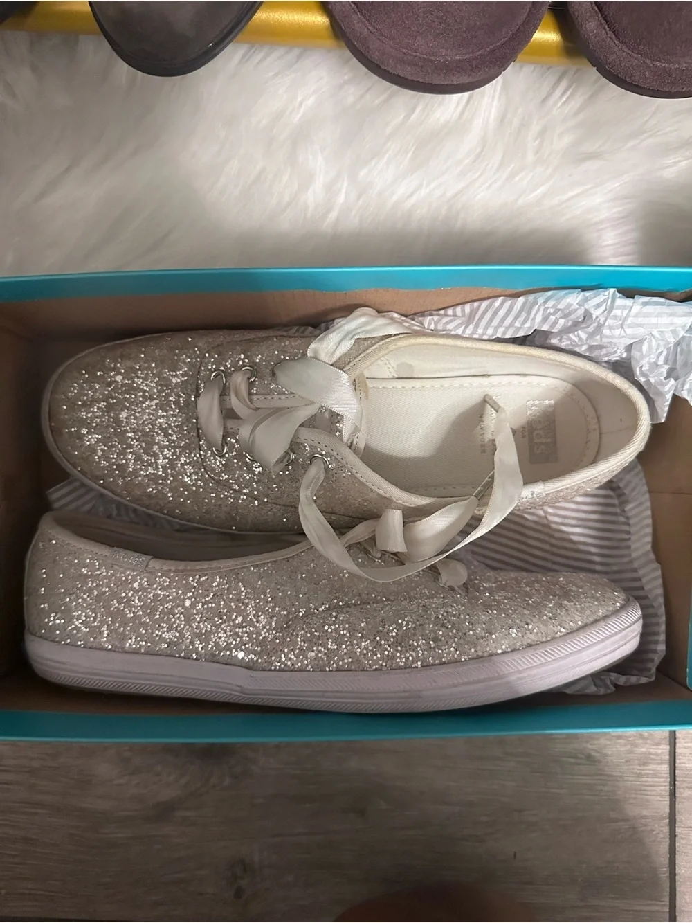 Kate Spade Keds Sneakers - Glitter